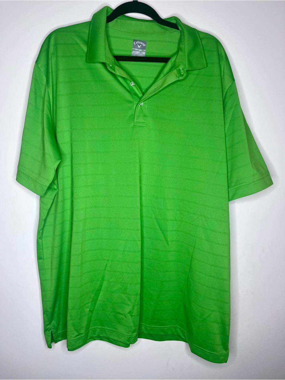 Callaway Men’s Neon Green Golf Polo